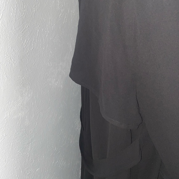 Naked Wardrobe Black Sheer Duster Trench Maxi Jacket in Small NWT - Picture 11 of 12